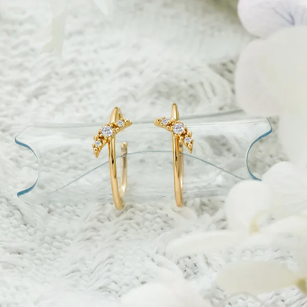 High Quality Stainless Steel Jewelry Necklace Color Stone Setting