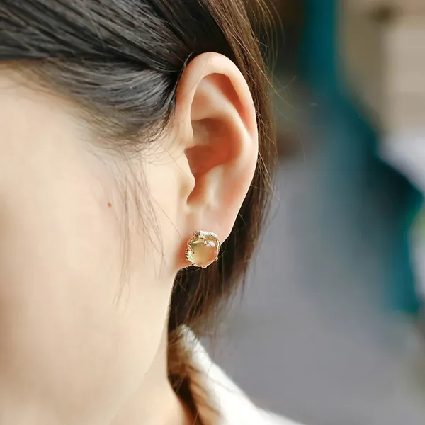 High Quality Stainless Steel Jewelry Necklace Color Stone Setting