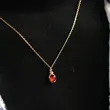 High Quality Stainless Steel Jewelry Necklace Color Stone Setting