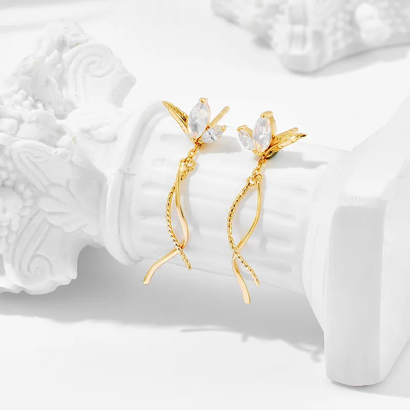 High Quality Stainless Steel Jewelry Necklace Color Stone Setting