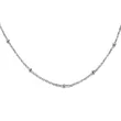 High Quality Stainless Steel Jewelry Necklace Color Stone Setting