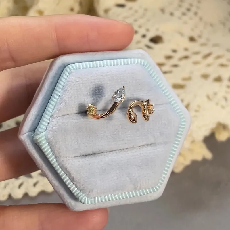 High Quality Stainless Steel Jewelry Necklace Color Stone Setting