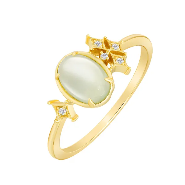 High Quality Stainless Steel Jewelry Necklace Color Stone Setting