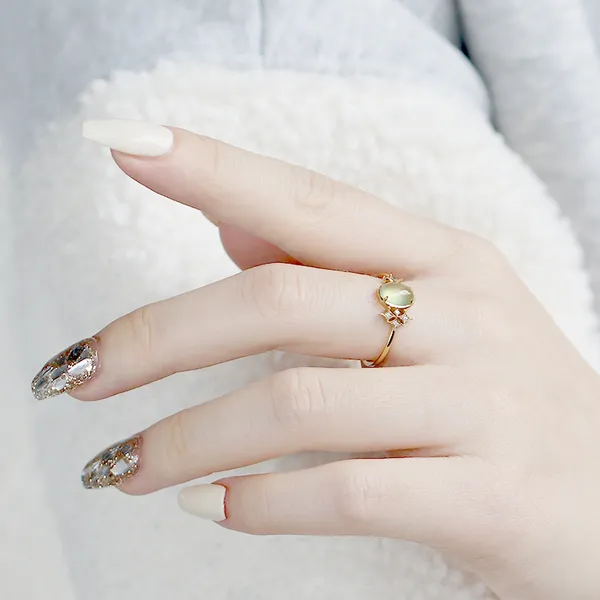 High Quality Stainless Steel Jewelry Necklace Color Stone Setting