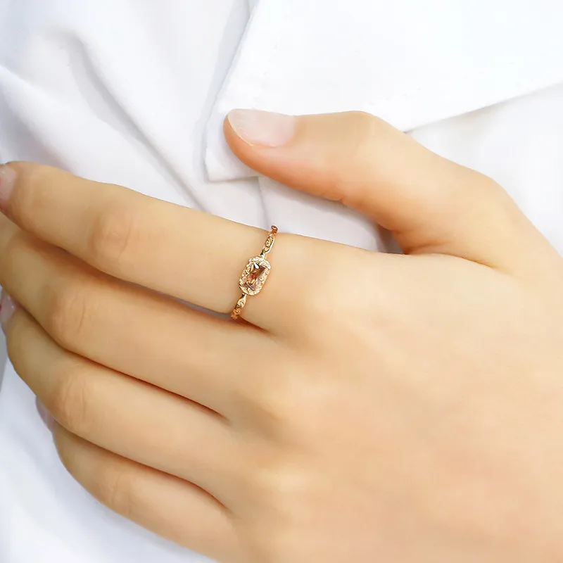 High Quality Stainless Steel Jewelry Necklace Color Stone Setting