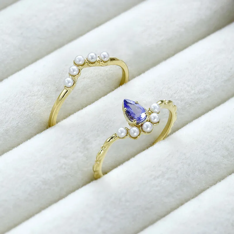 High Quality Stainless Steel Jewelry Necklace Color Stone Setting