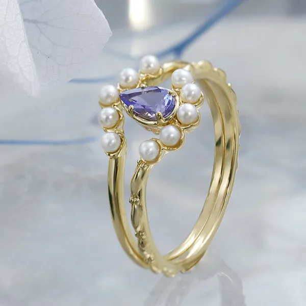 High Quality Stainless Steel Jewelry Necklace Color Stone Setting