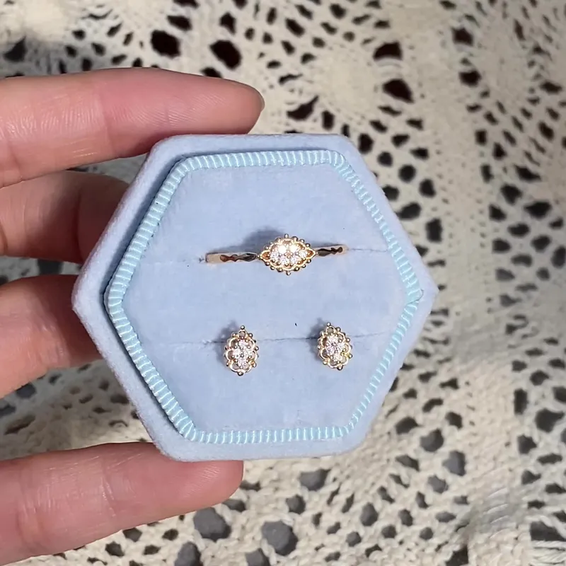 High Quality Stainless Steel Jewelry Necklace Color Stone Setting