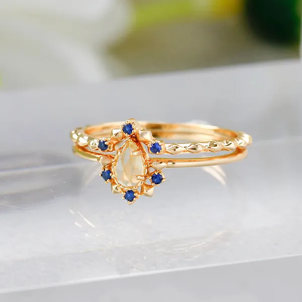 High Quality Stainless Steel Jewelry Necklace Color Stone Setting