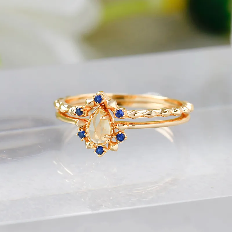 High Quality Stainless Steel Jewelry Necklace Color Stone Setting