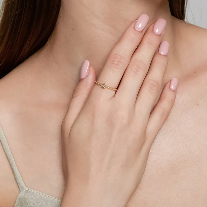 High Quality Stainless Steel Jewelry Necklace Color Stone Setting