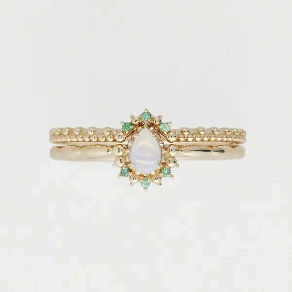 High Quality Stainless Steel Jewelry Necklace Color Stone Setting