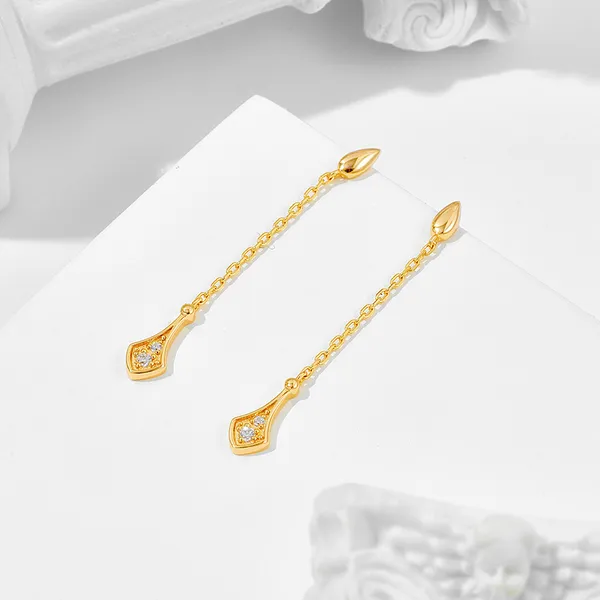 High Quality Stainless Steel Jewelry Necklace Color Stone Setting