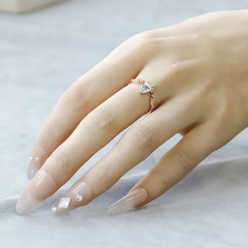 High Quality Stainless Steel Jewelry Necklace Color Stone Setting