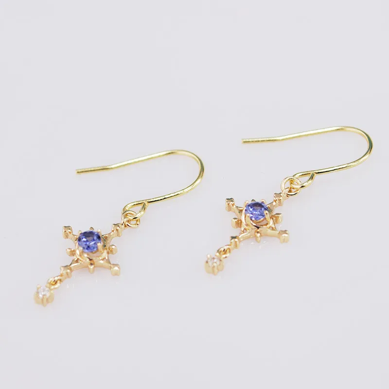 High Quality Stainless Steel Jewelry Necklace Color Stone Setting