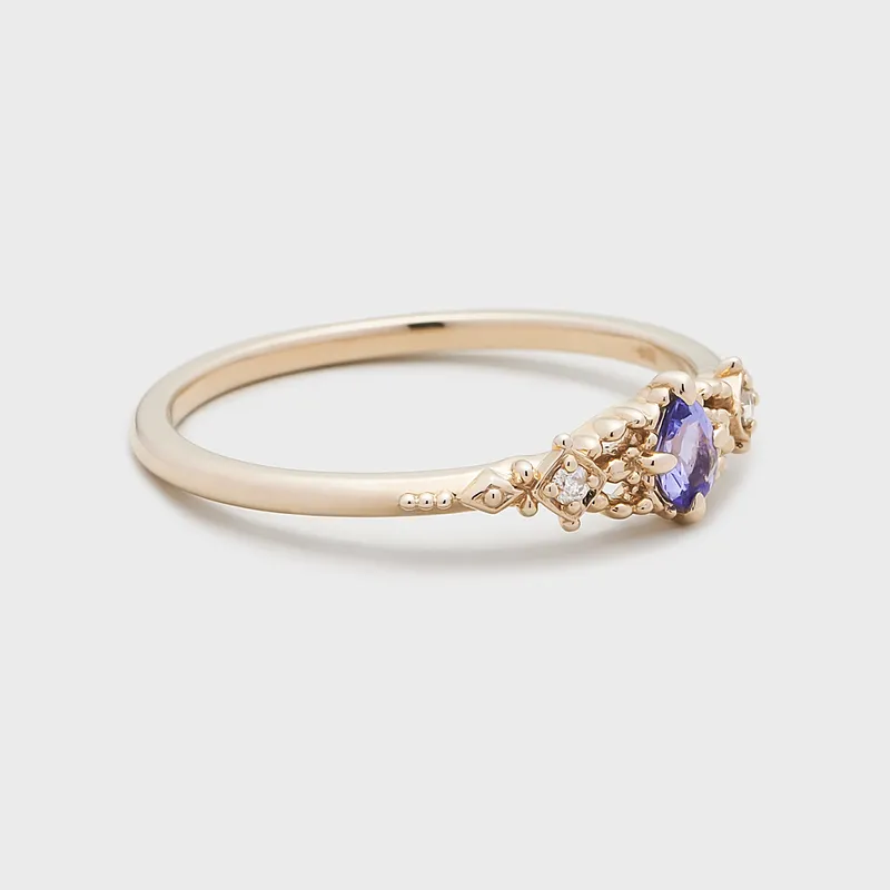 High Quality Stainless Steel Jewelry Necklace Color Stone Setting