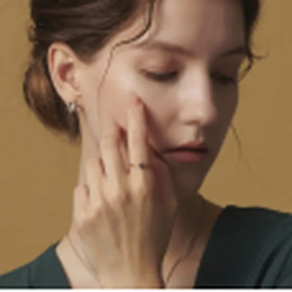 High Quality Stainless Steel Jewelry Necklace Color Stone Setting