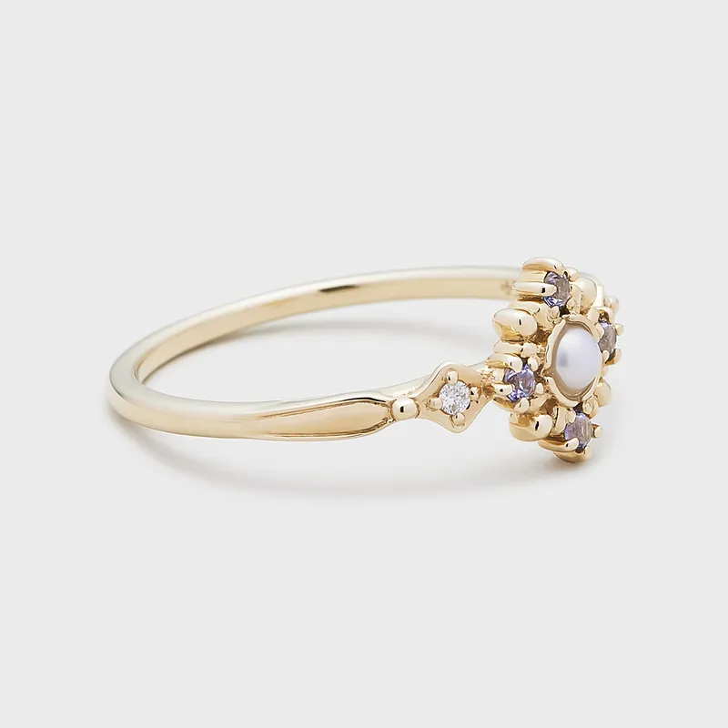 High Quality Stainless Steel Jewelry Necklace Color Stone Setting