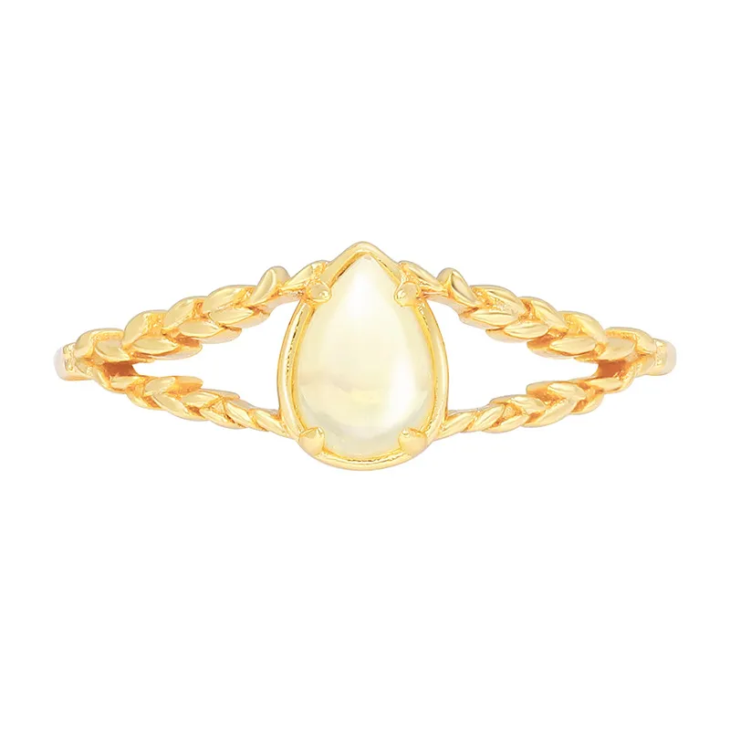 High Quality Stainless Steel Jewelry Necklace Color Stone Setting