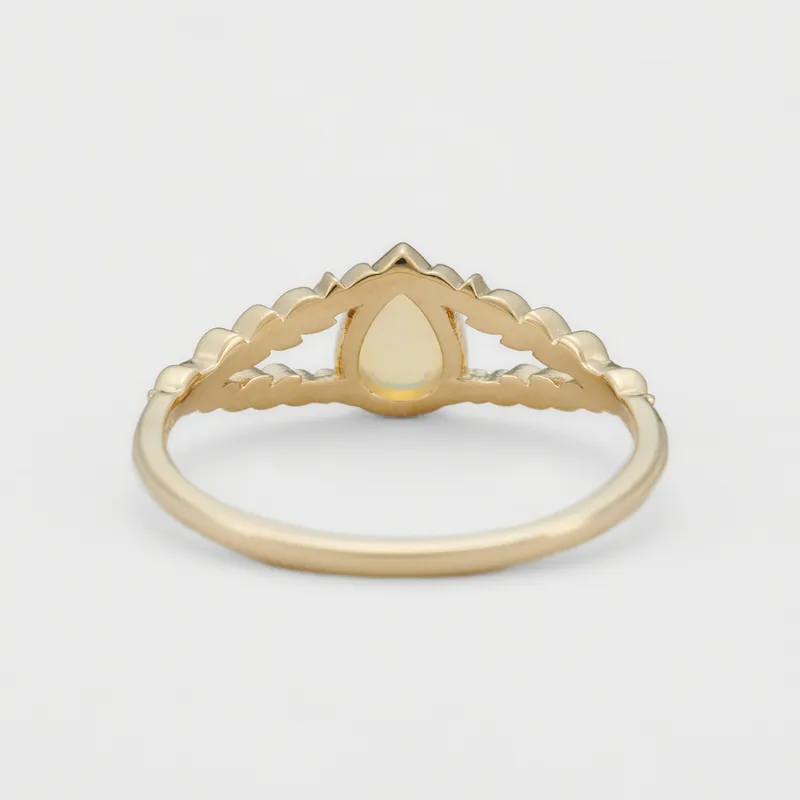 High Quality Stainless Steel Jewelry Necklace Color Stone Setting