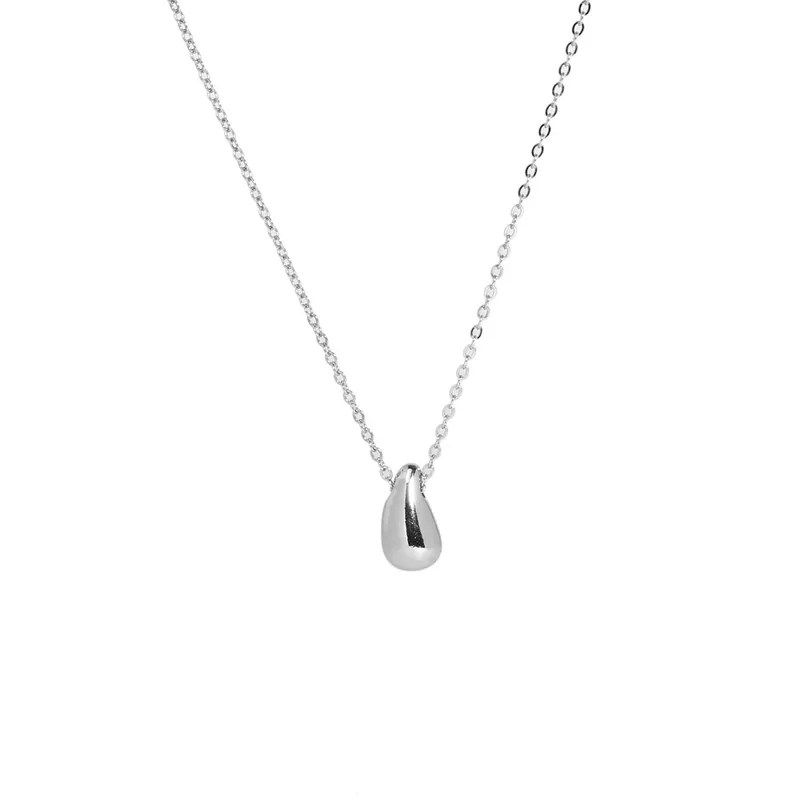 Stainless Steel Dropwater Elements Pendant Necklace