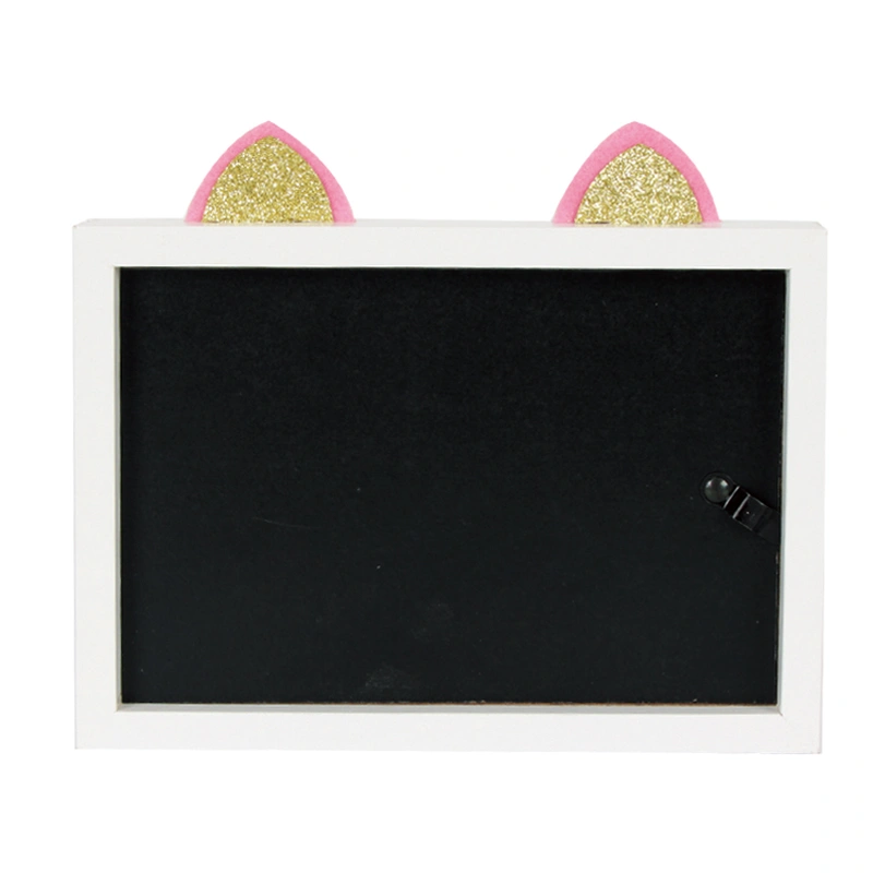 Hot sale Lovely coin gift box wooden Frame home table decoration