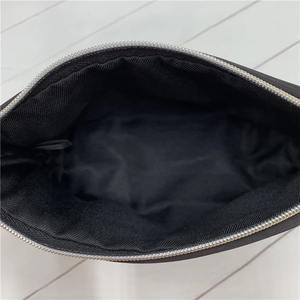 embroidered constellation cosmetic bag