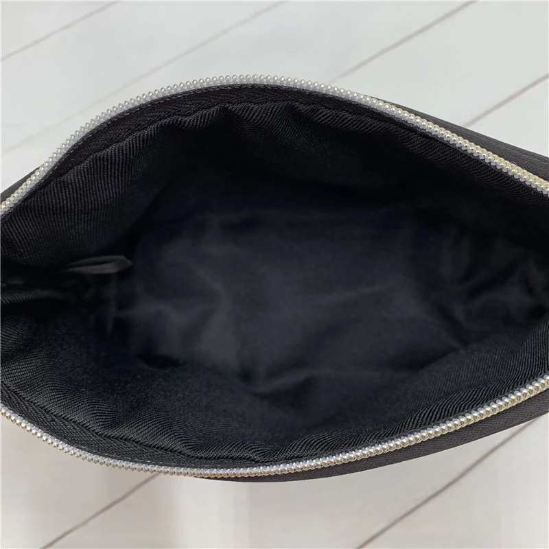 embroidered constellation cosmetic bag