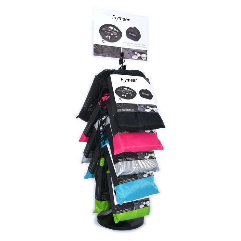 Creative circular make-up bag one drawstring to receive