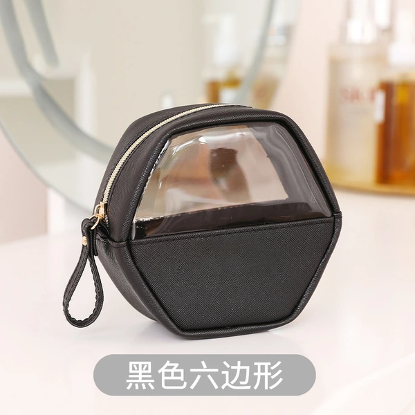  large-capacity portable female small transparent cosmetic bag 