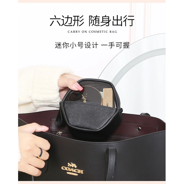  large-capacity portable female small transparent cosmetic bag 