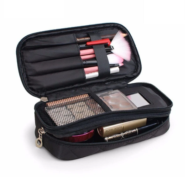 Custom brush cosmetic bag 