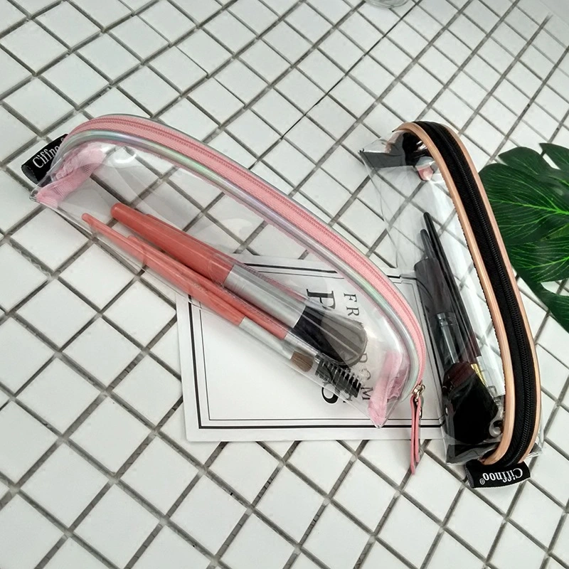 Makeup brushes makeup transparent bag mini pen bag cosmetic bag