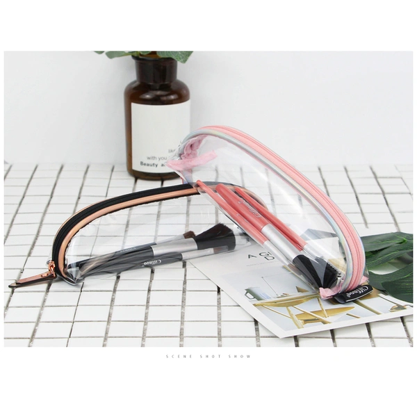 Makeup brushes makeup transparent bag mini pen bag cosmetic bag