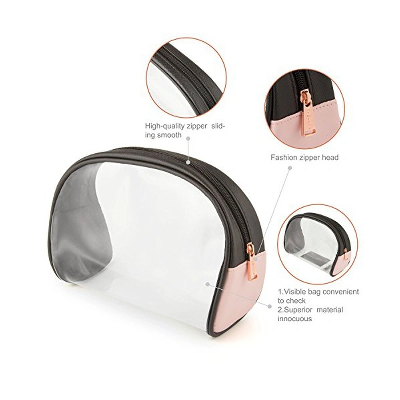 Cosmetic bag Clear makeup Pouch with Good Quality Zipper