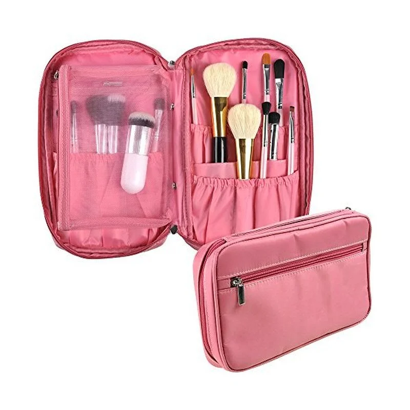 Cosmetic Makeup Brush Organizer Beauty Artist Storage Brush Bag 