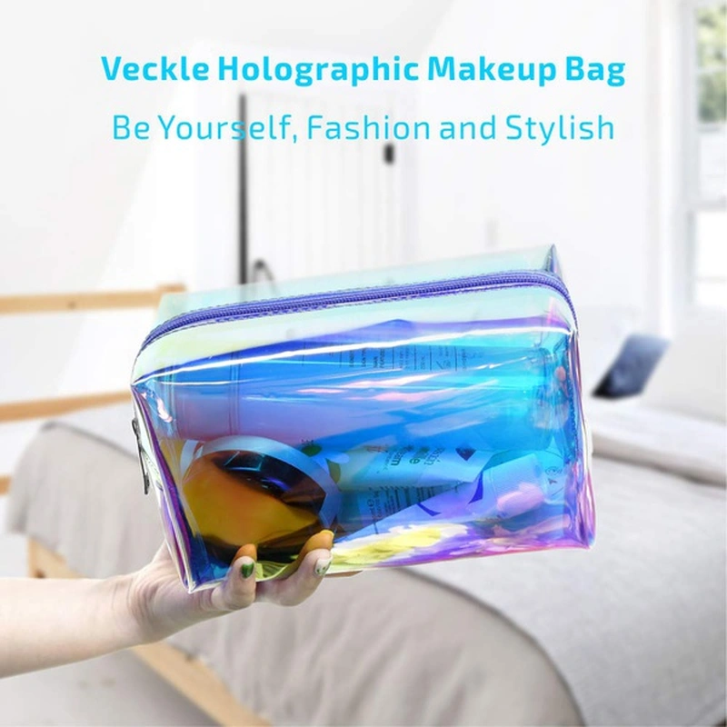 Holographic Makeup Bag