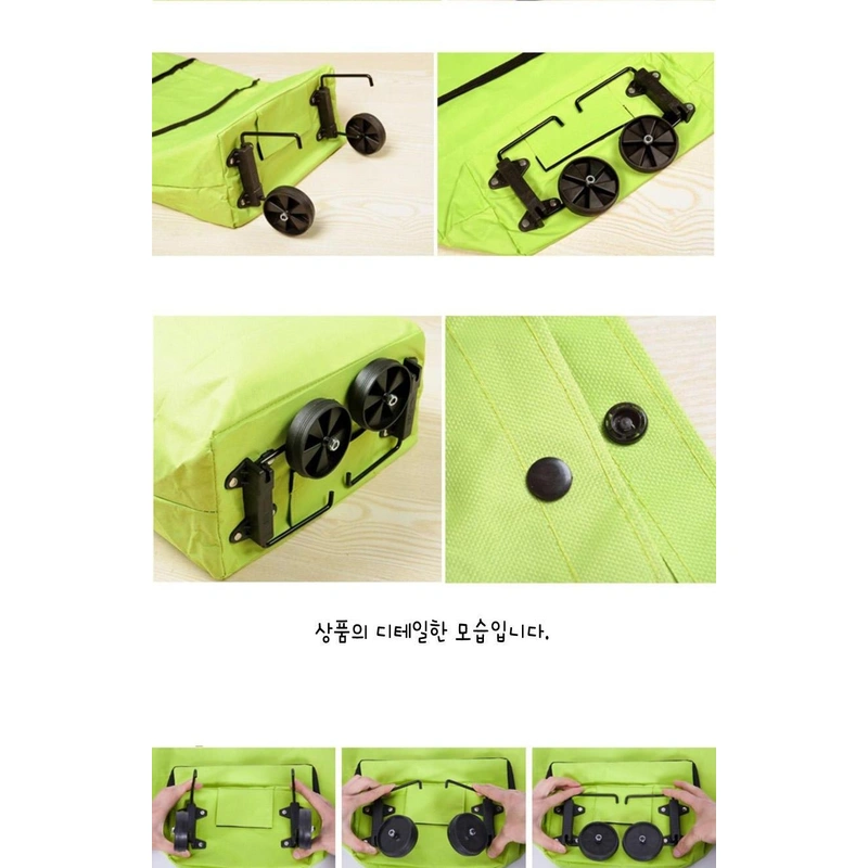 Foldable Shopping Carts Shopping Trolley Bag Carrier