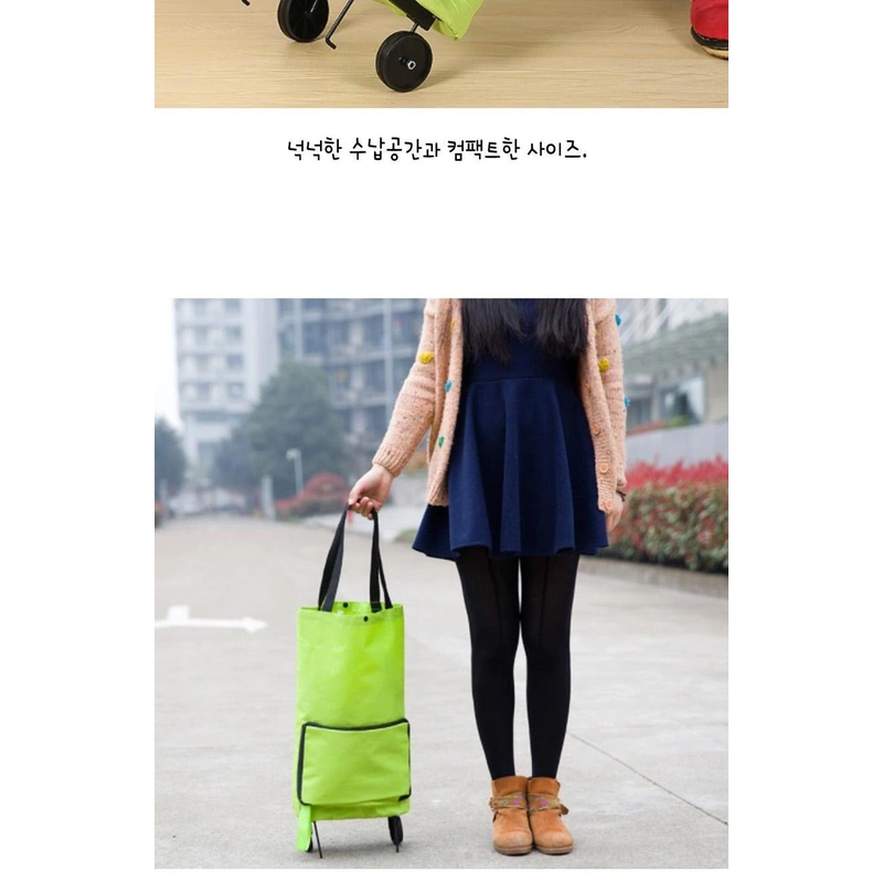 Foldable Shopping Carts Shopping Trolley Bag Carrier