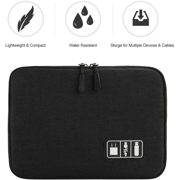 Electronic Accessories Cable Organizer Bag