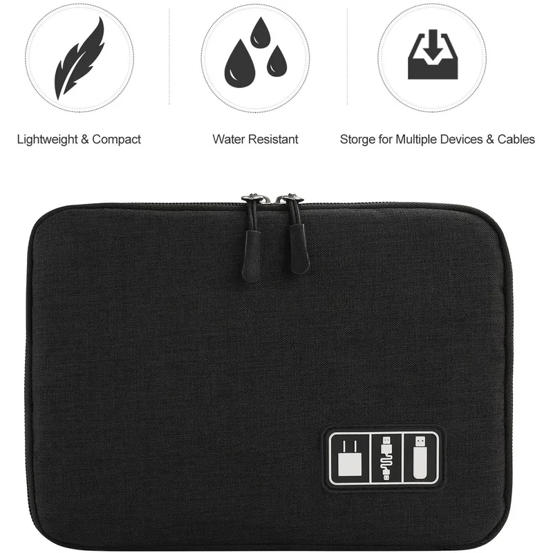 Electronic Accessories Cable Organizer Bag