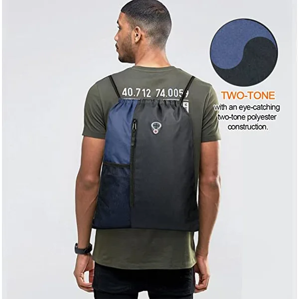 Drawstring Backpack Sports Gym Bag