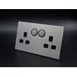 TWIN BS SWITCHED SOCKET IN GOOD PRICE & QUALITY
