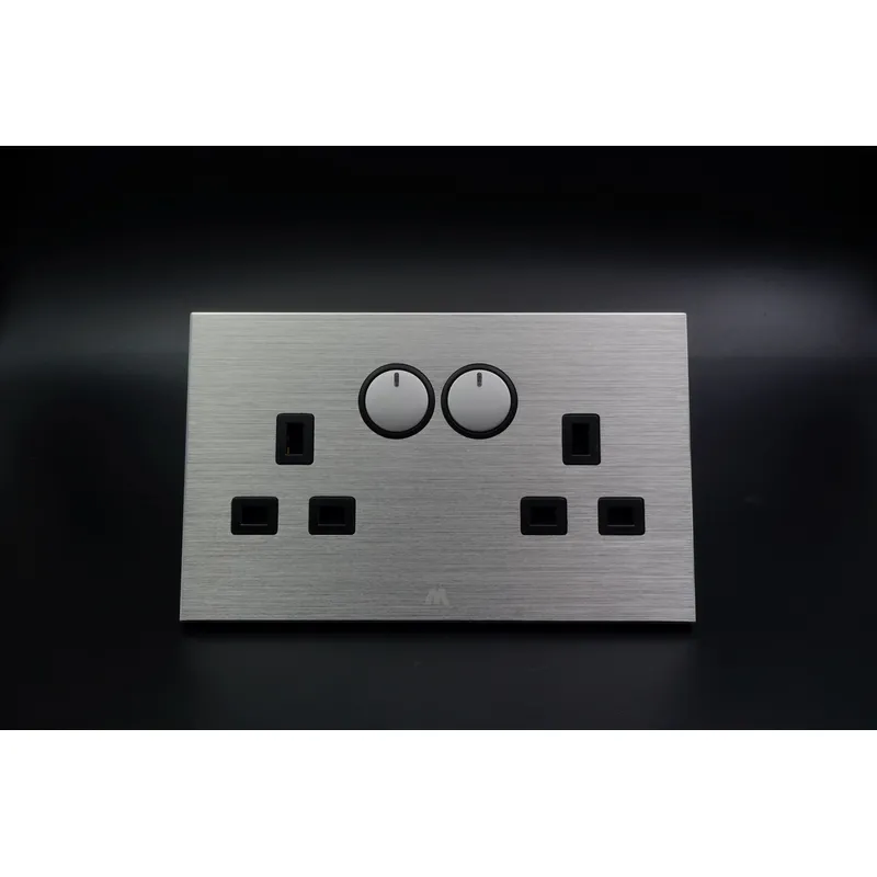 TWIN BS SWITCHED SOCKET IN GOOD PRICE & QUALITY