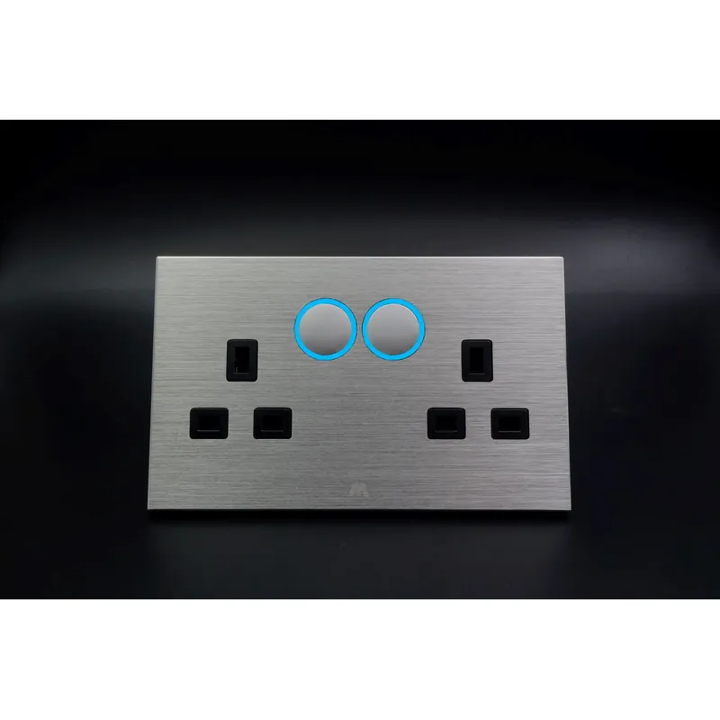 TWIN BS SWITCHED SOCKET IN GOOD PRICE & QUALITY