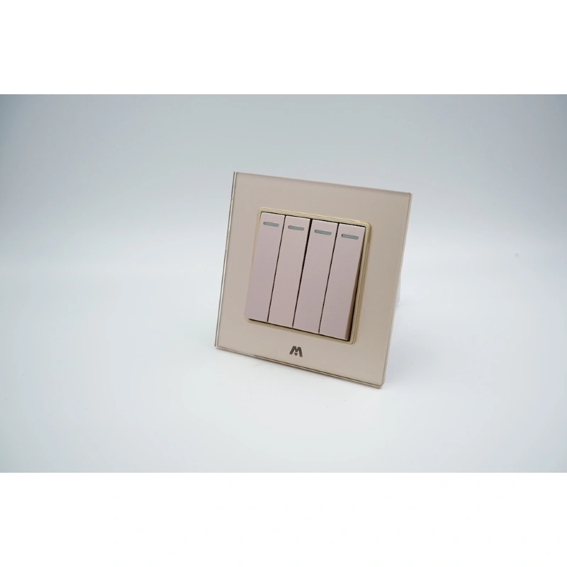 4 Gang switch|Glass switch|Crystal switch|Quality switch