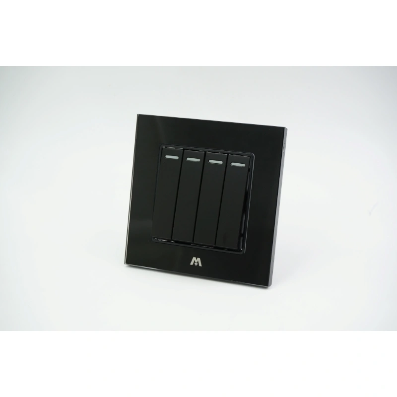 4 Gang switch|Glass switch|Crystal switch|Quality switch