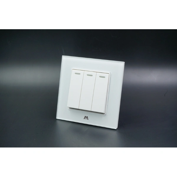 3 Gang switch|Glass switch|Crystal switch|Quality switch