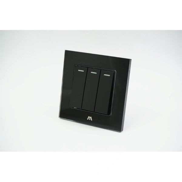 3 Gang switch|Glass switch|Crystal switch|Quality switch