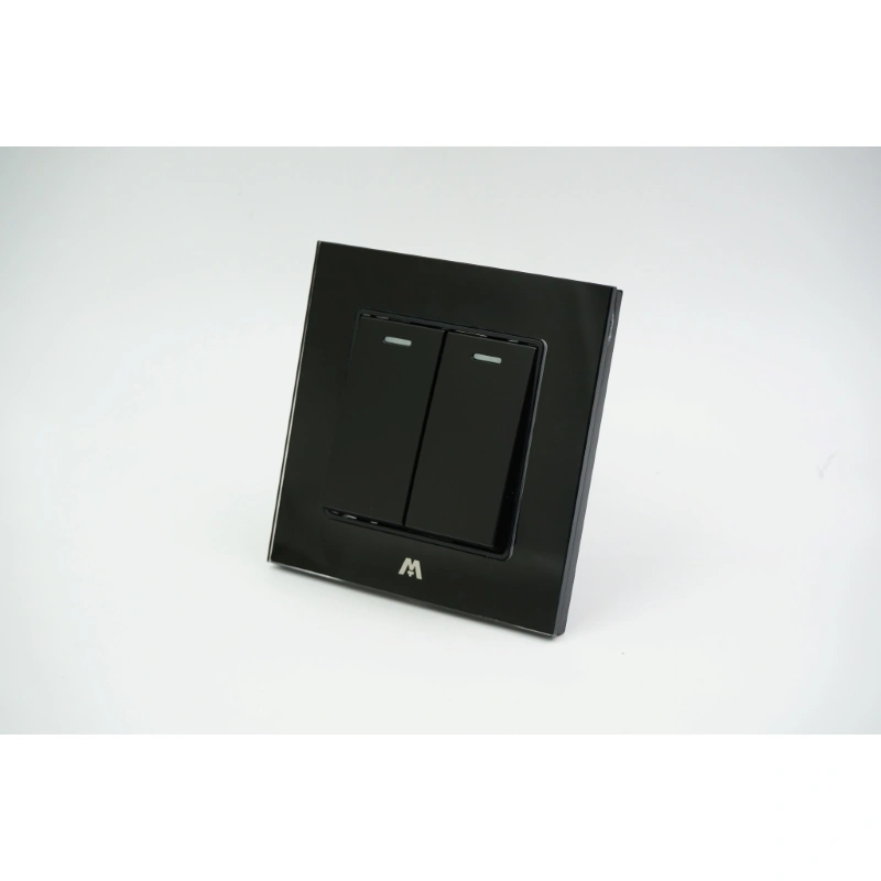 2 Gang switch|Glass switch|Crystal switch|Quality switch